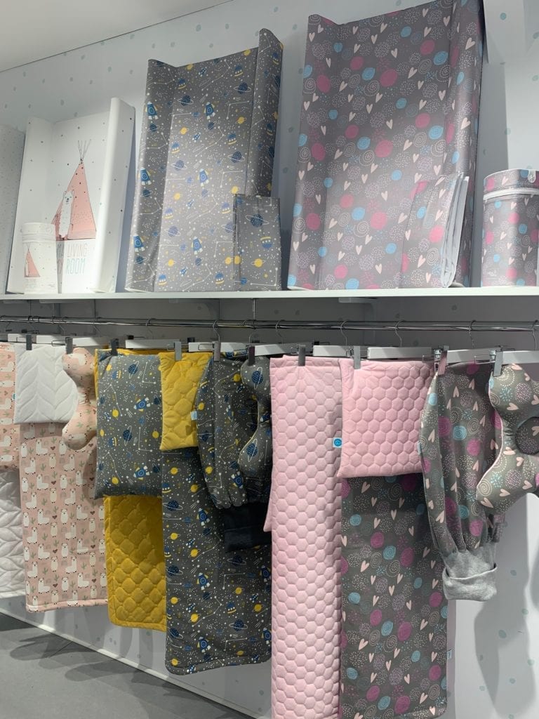 Colourful nursery accessories