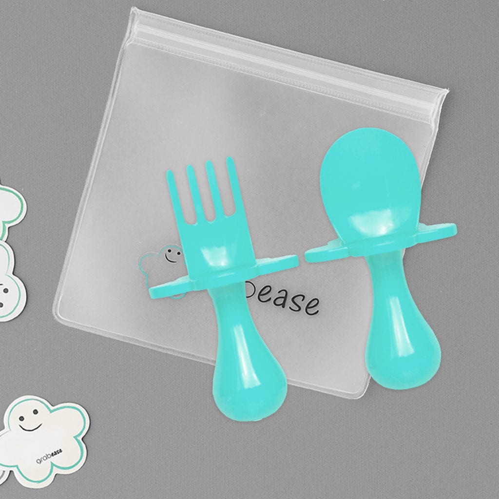 Grabease weaning cutlery