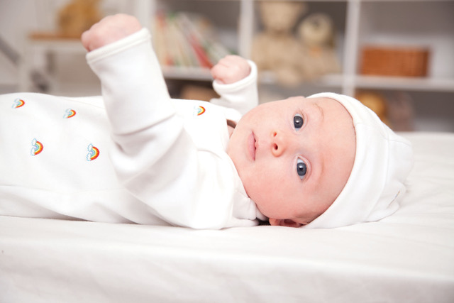 JoJo rainbow sleepsuit